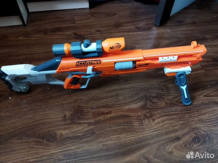 Бластер Nerf Accustrike. Alphahaшk