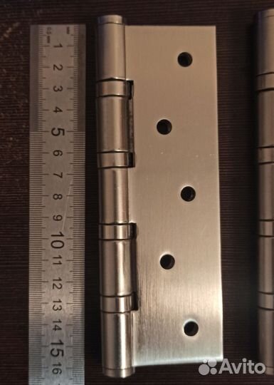Петля универсальная fuaro 4BB 150x95x3 PB (латунь)