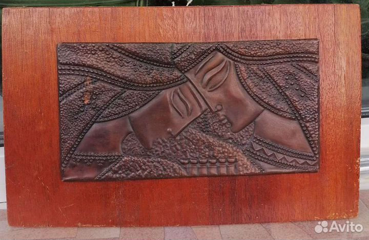 Настенное панно, медь