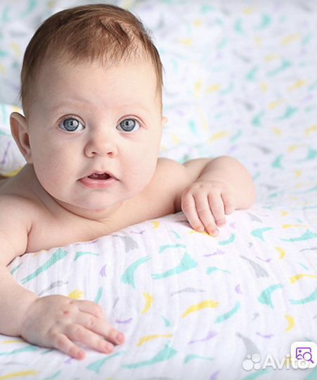 Adam stork муслиновое одеяло