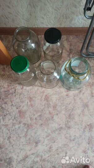 Банки стеклянные 3 литра и 2 литра