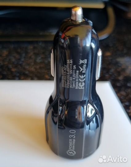 Автомобильное зарядное устройство USB,Type C