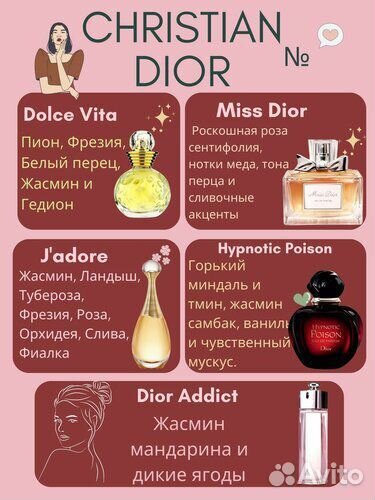 Подарочный набор Dior 5 в 1