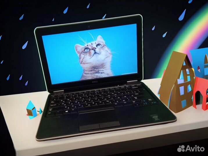 Безупречный Ноутбук Dell Latityde для работы, дома