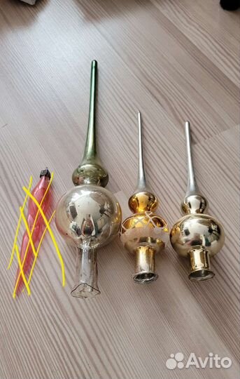 Елочные игрушки СССР