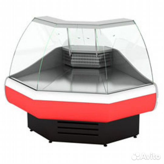 Стекло переднее гнутое для витрины Октава (Криспи)