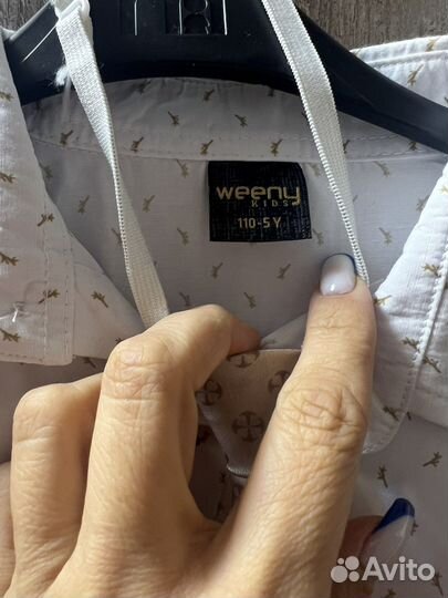 Рубашка праздничная с галстуком