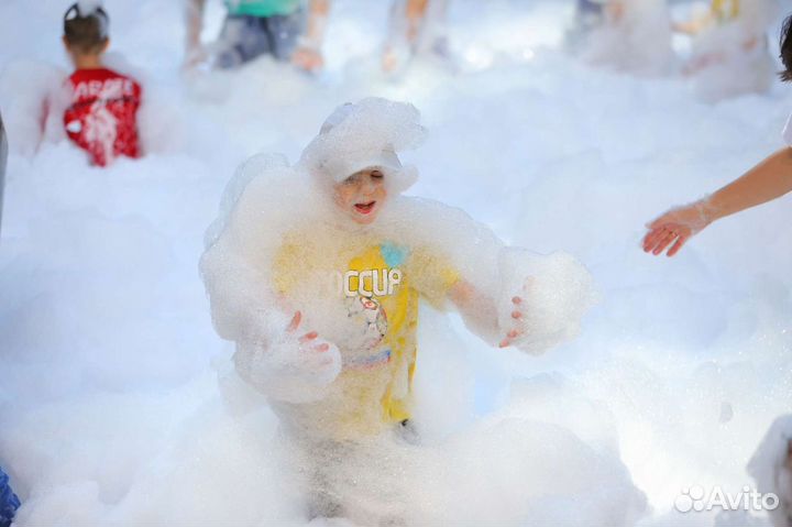 Пенное шоу, пенная вечеринка, аренда пеногенератор