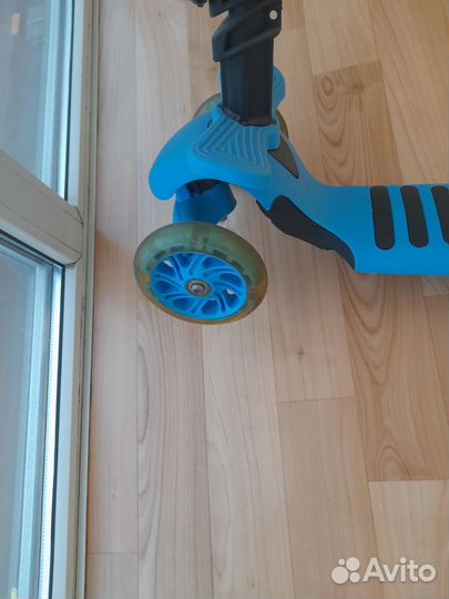 Самокат детский трехколесный бу