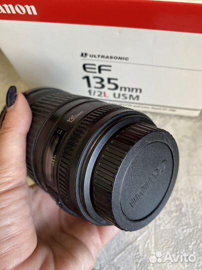 Объектив canon 135 mm