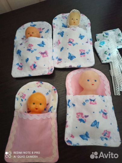 Куклы, пупсы из СССР, одежда