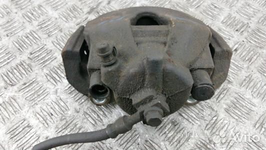 Суппорт тормозной передний левый opel astra H (91H