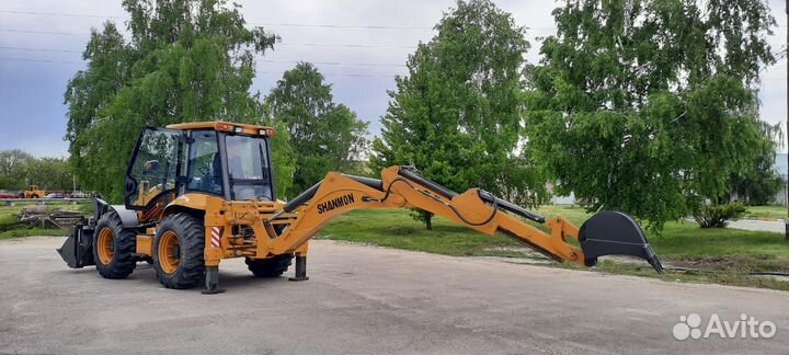 Экскаватор-погрузчик Shanmon 388H, 2024