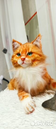 Интерьерная игрушка котик
