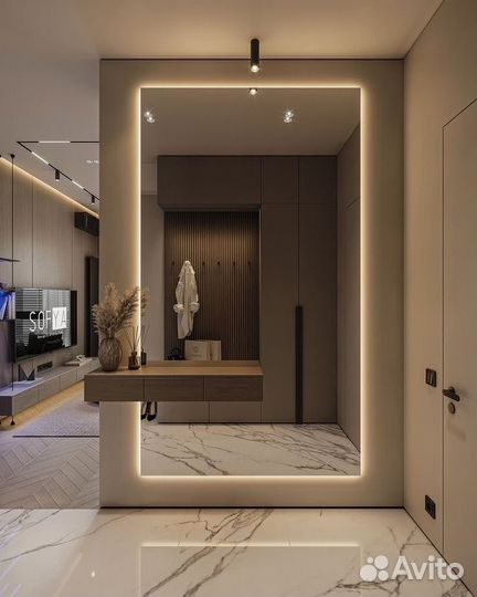 Прихожая с подсветкой