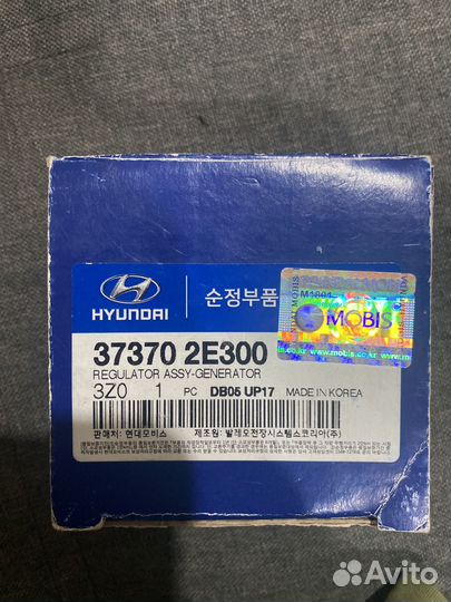 Регулятор напряжения генератора 373702Е300