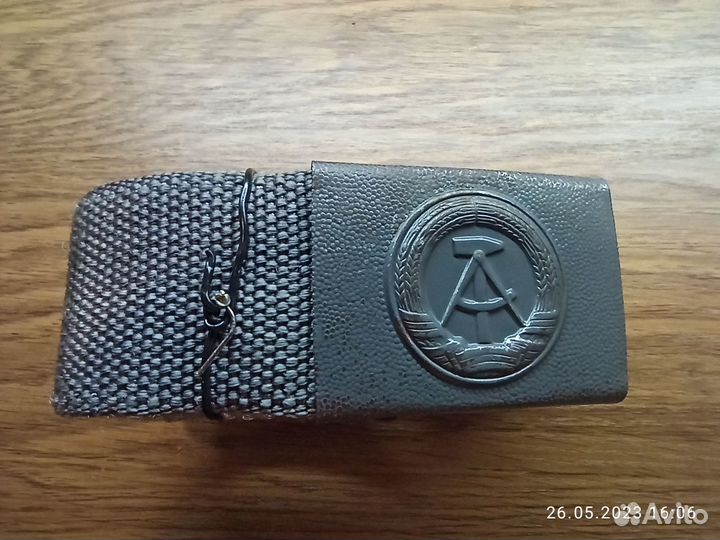 Полевой армейский ремень армии ГДР DDR