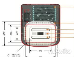 Кондиционер накрышный для микроавтобуса