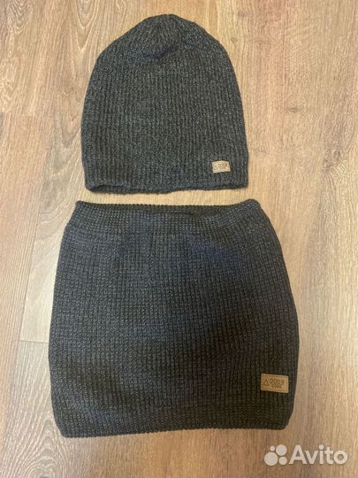 Шапка и снуд мужской