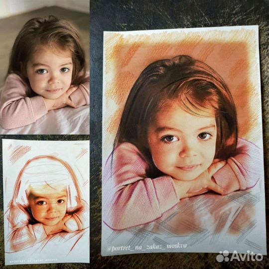 Портрет по фото на заказ