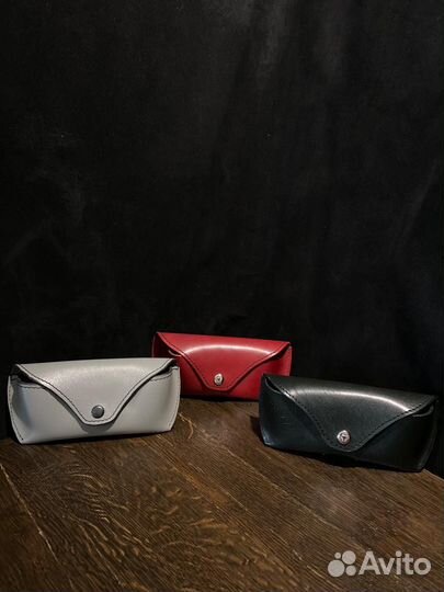 Чехол для очков из натуральной кожи