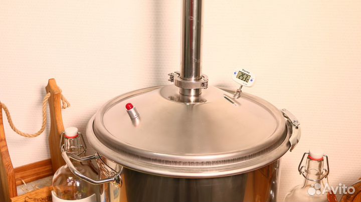 Перегонный куб 25 литров кламп 1,5 или 2 дюйма