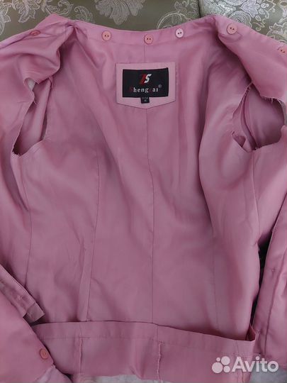 Куртка женская.Цвет пыльная роза