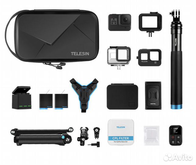 Сумка кейс Telesin GoPro DJI Insta360