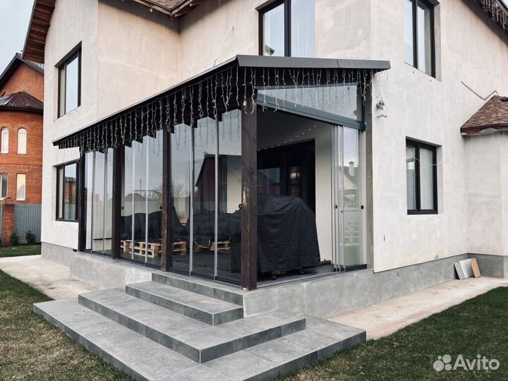 Остекление для террас до 7 дней