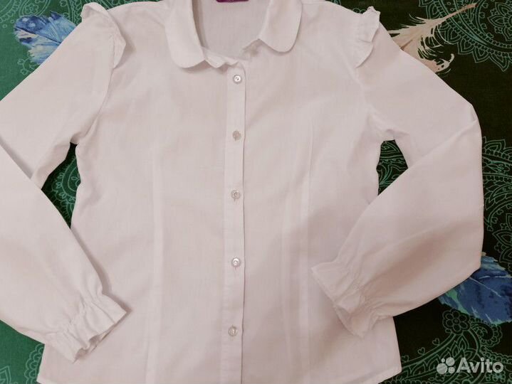 Школьные блузки для девочки 128