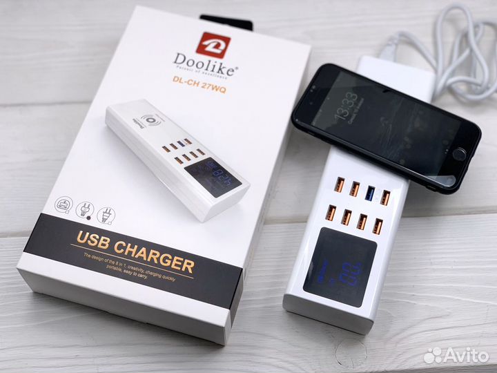 Зарядное устройство на 8 USB ports