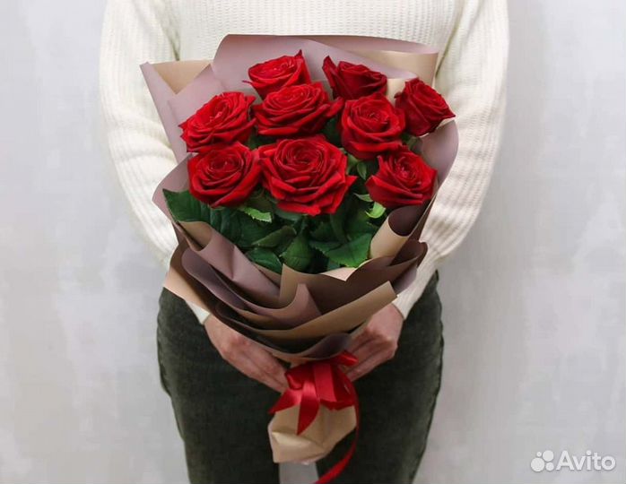 Букет из красных роз цветы и подарки с доставкой