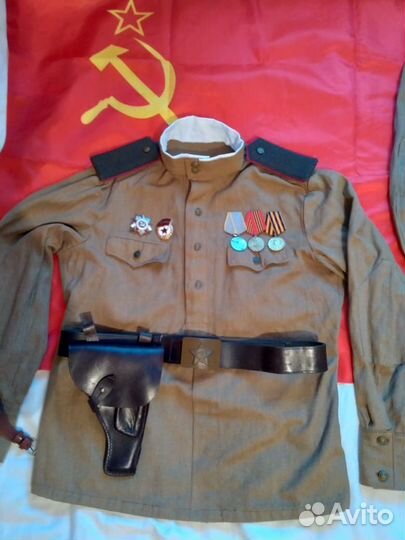 Солдатская гимнастерка и галифе. Р-р 46/3-4,48/3-4