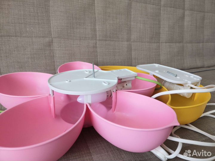 Ночник светильник детский IKEA Цветок остался