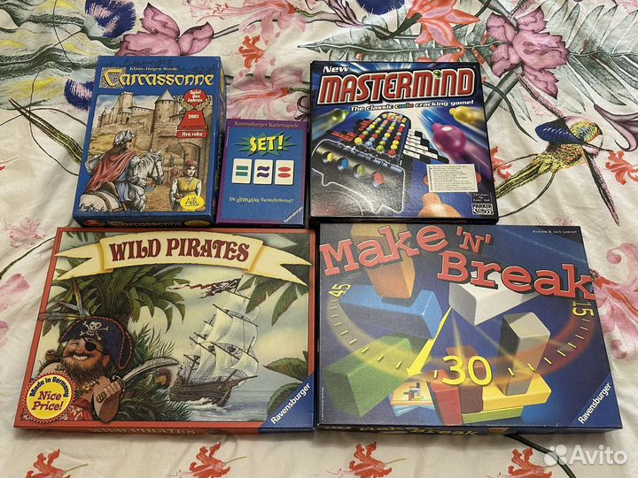 Настольные игры для детей и взрослых