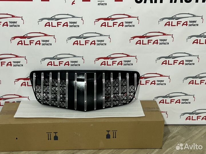 Решетка радиатора Мерседес w211 рестайл GT