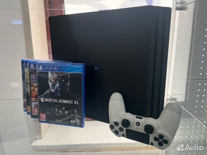 PlayStation 4 pro + игры