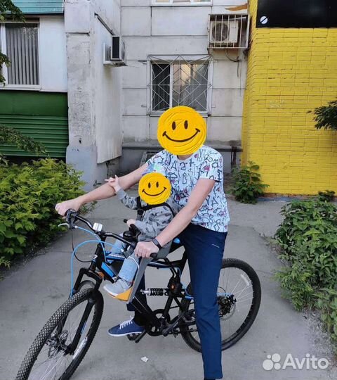Детское велокресло на раму