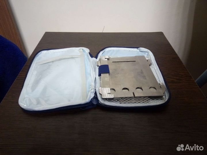 Печь-щепочница из нержавейки с чехлом