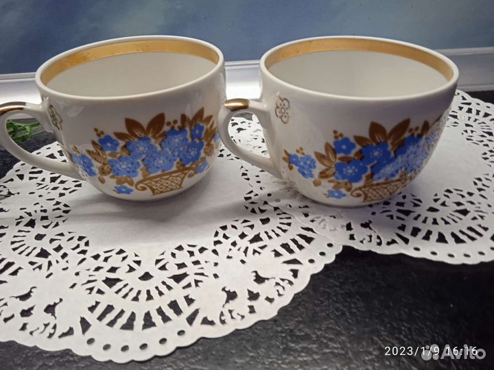 Набор чайный Вербилки времён СССР