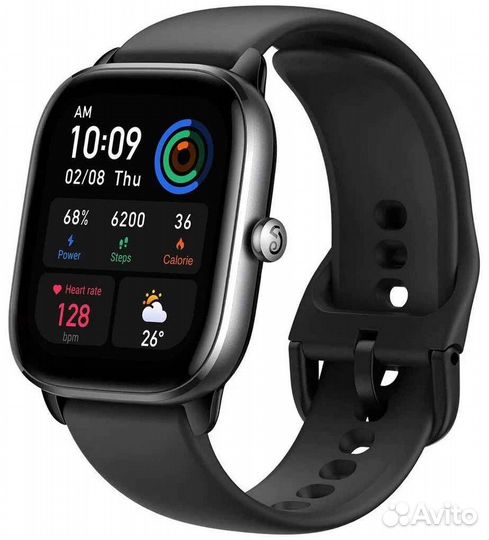 Смарт-часы Amazfit GTS 4 mini A2176 черные