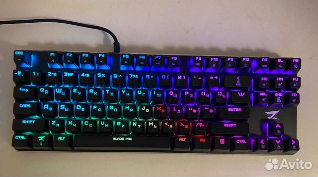 Клавиатура Zet gaming blade pro (blue) купить в Санкт-Петербурге ...