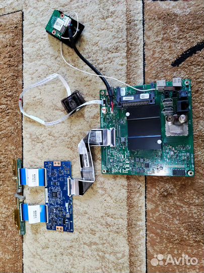 Полный комплект плат от телевизора Grundig 55GFU