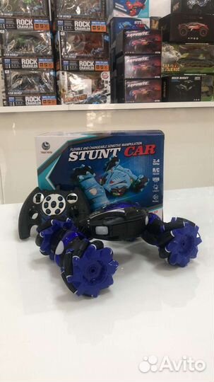 Радиоуправляемая игрушка kyamrc YL-69 StuntCarBlue