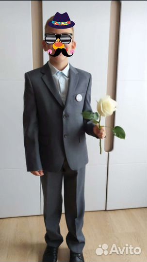 Школьный костюм для мальчика 140 146