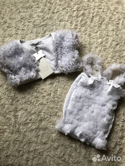 Болеро и накидки для праздничных платьев р.110-116