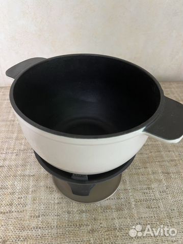 Чугунный набор для сырного фондю