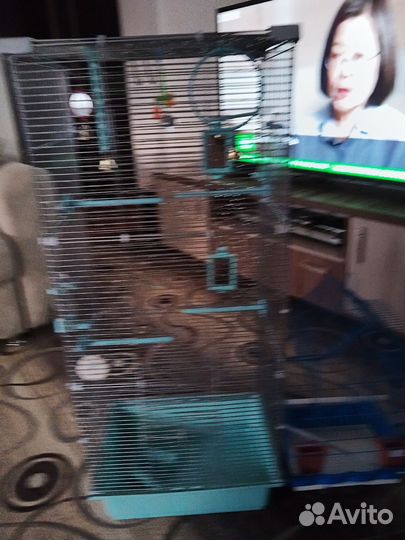 Клетка для волнистого попугая большая