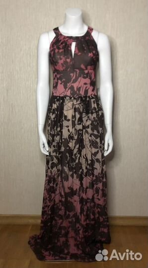 Платье шелковое