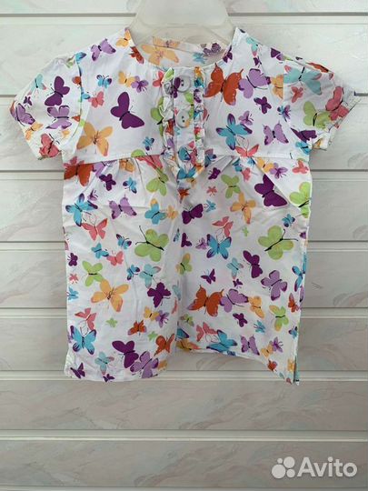 Блузка-футболка на девочку